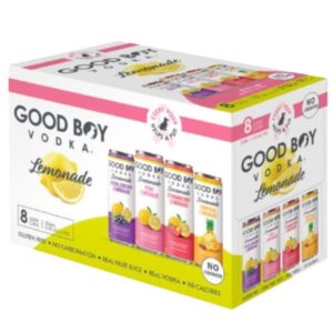 Good Boy Vodka Lemonade Cocktail Variety 8 Pack