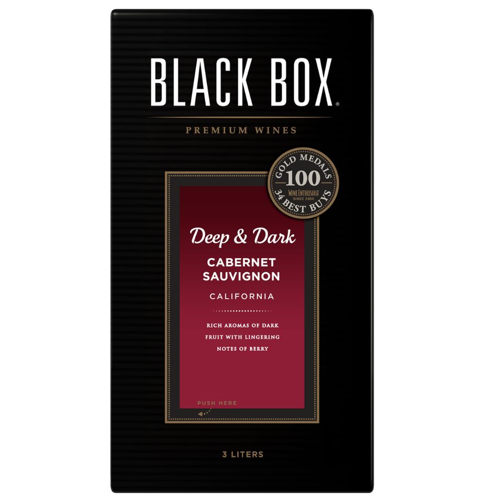 Black Box Deep And Dark Cabernet Sauvignon Box Wine 3L