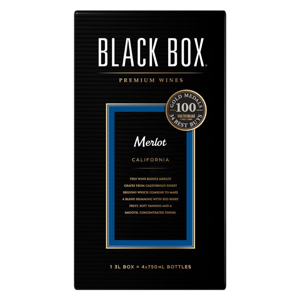 Black Box Merlot Box Wine 3L