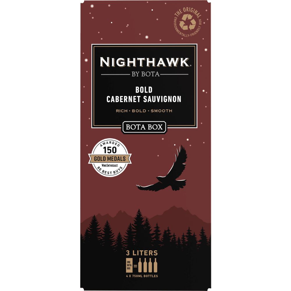 Bota Box Nighthawk Bold Cabernet Sauvignon Box Wine 3L