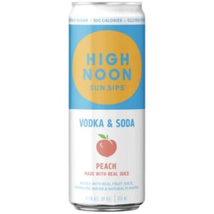High Noon Peach Vodka & Soda 700mL