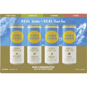 High Noon Vodka Iced Tea Lake Pack Variety 8 Pack 355mL