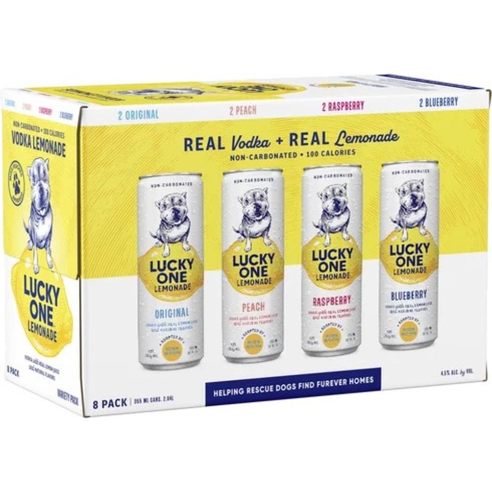 Lucky One Vodka Lemonade Variety 8 Pack