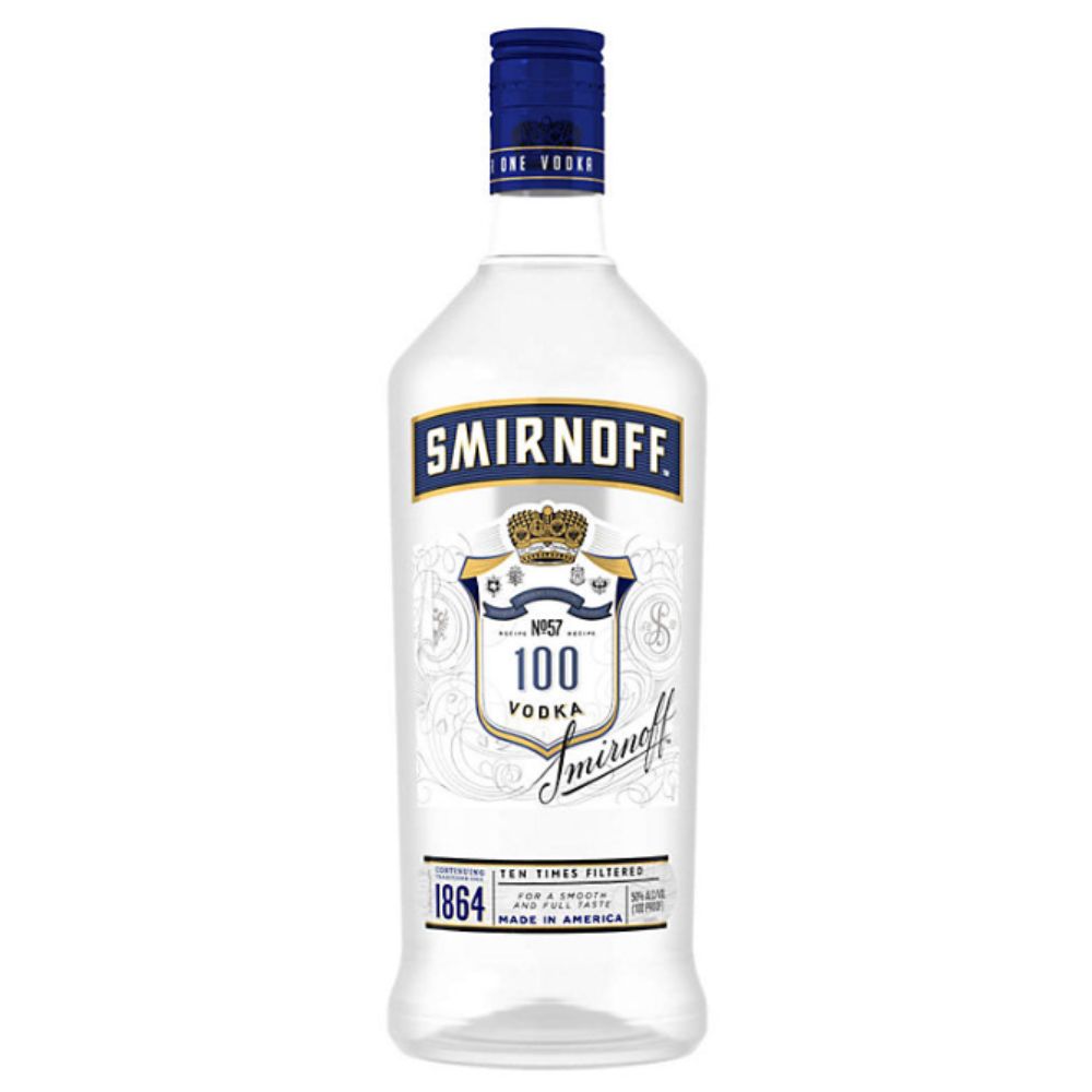 Smirnoff Vodka 100 Proof 1L