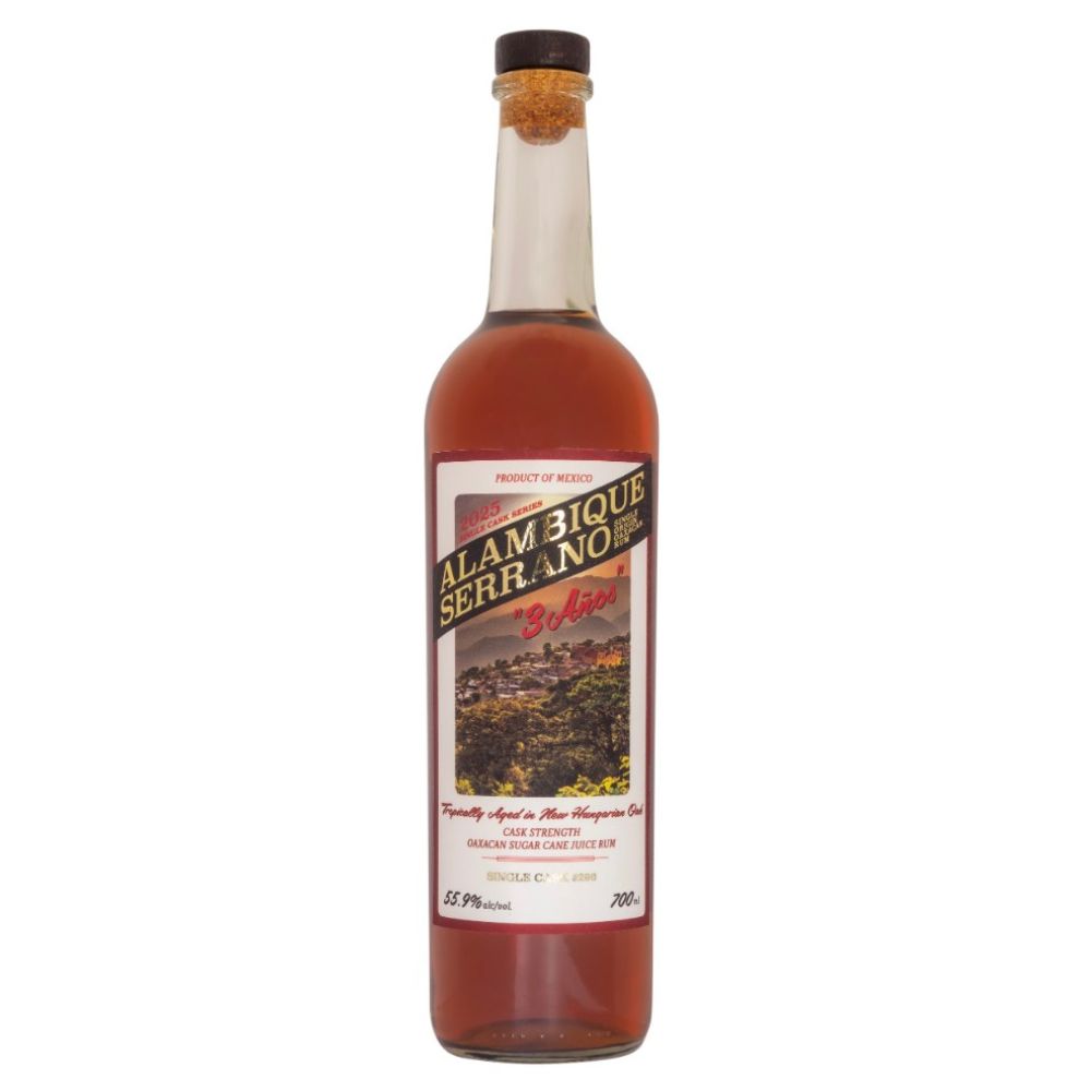 Alambique Serrano 3 Años Rum 700mL