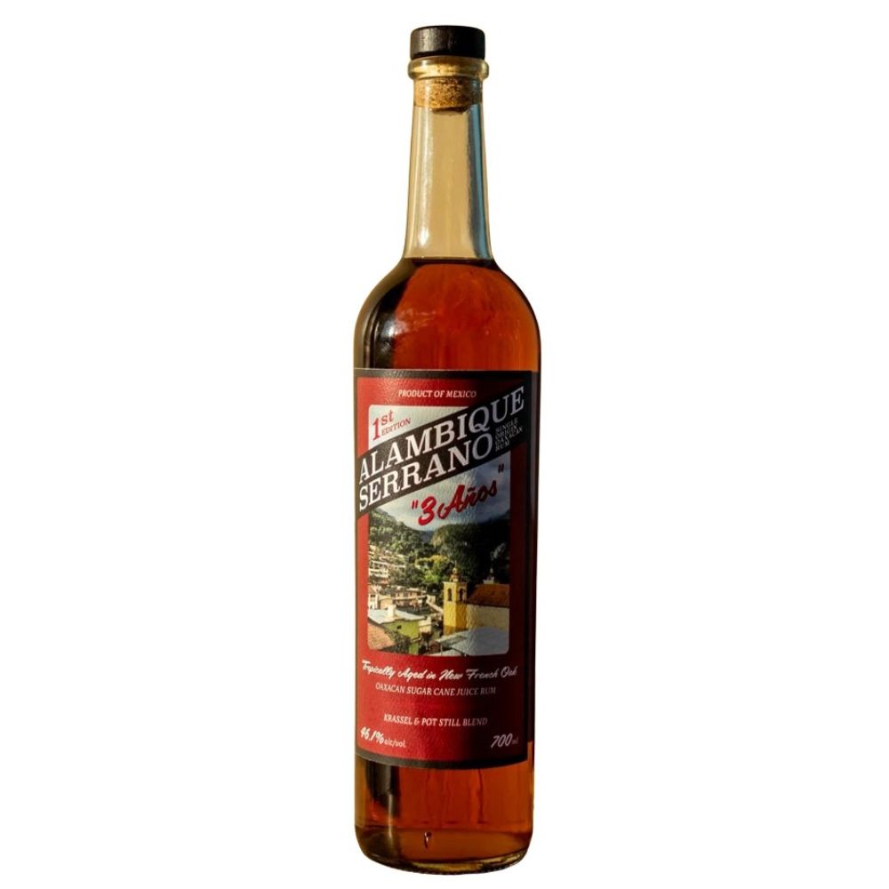 Alambique Serrano 3 Años Rum 700mL