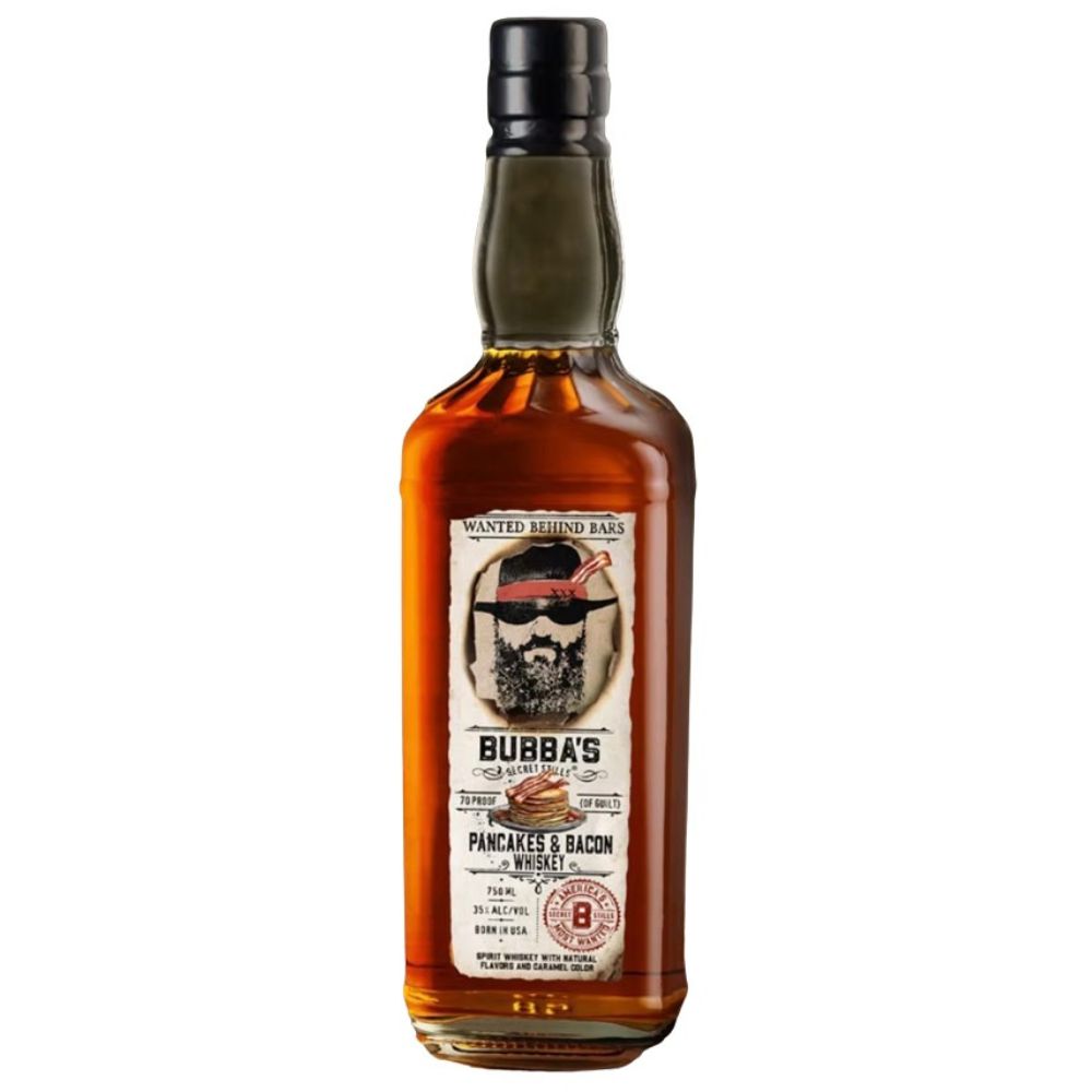 Bubba's Secret Stills Pancakes And Bacon Whiskey Bubba's Secret Stills Pancakes And Bacon Whiskey 750mL