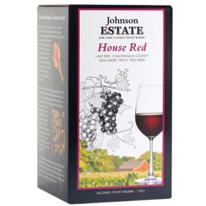 Johnson Estate House Red Box Wine