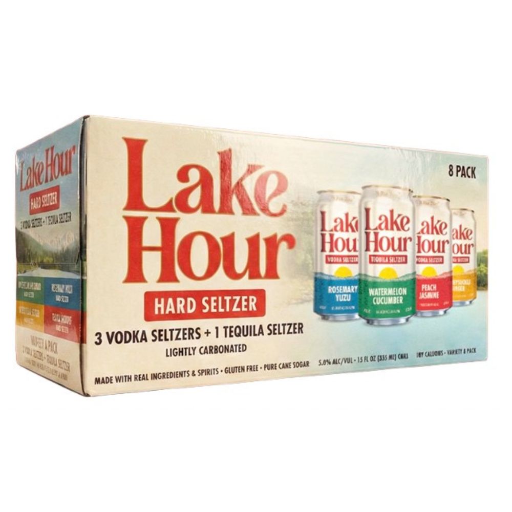 Lake Hour Hard Seltzer Variety 8 Pack Lake Hour Hard Seltzer Variety 8 Pack 355mL