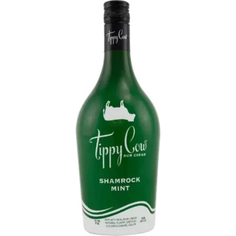 Tippy Cow Shamrock Mint Rum Cream Liqueur 750mL