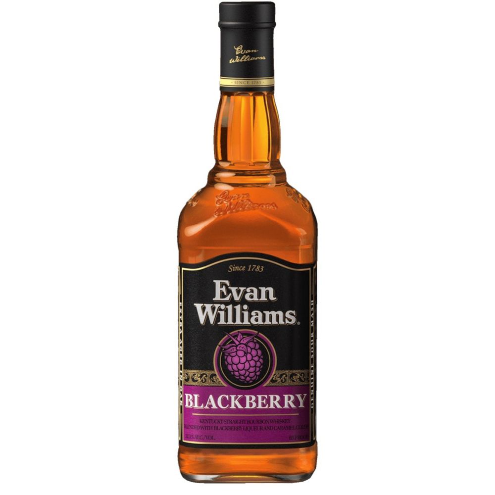 Evan Williams Blackberry Bourbon Whiskey Evan Williams Blackberry Bourbon Whiskey 750mL