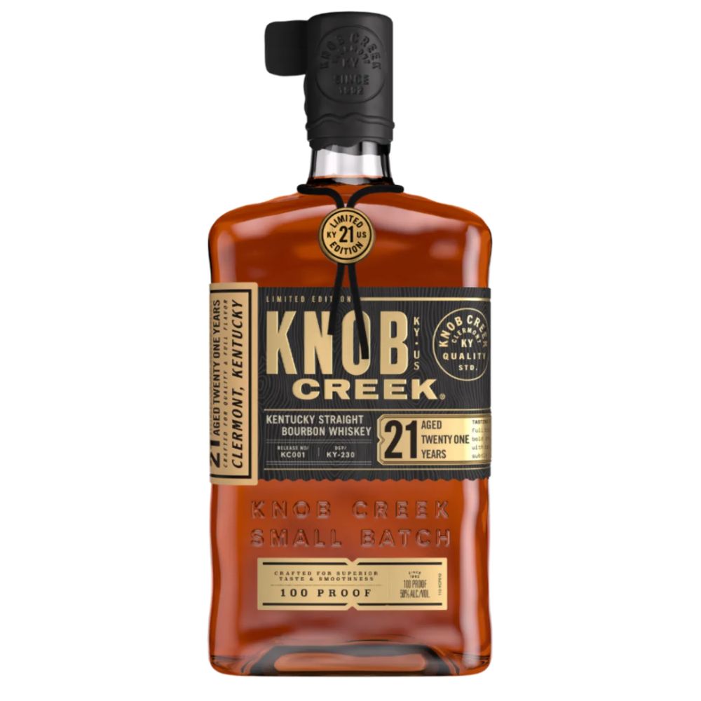 Knob Creek 21 Year Bourbon Whiskey 750mL Knob Creek 21 Year Bourbon Whiskey 750mL