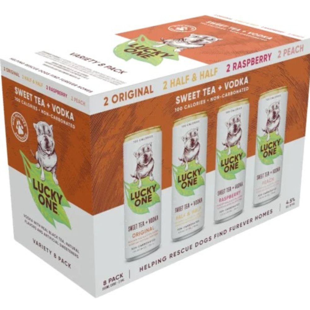 Lucky One Vodka Sweet Tea Variety 8 Pack
