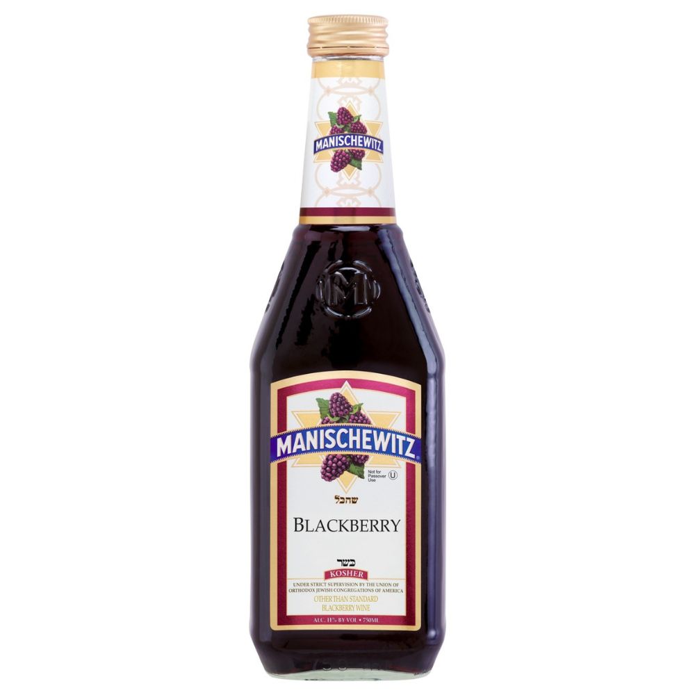 Manischewitz Blackberry Red Wine 750mL