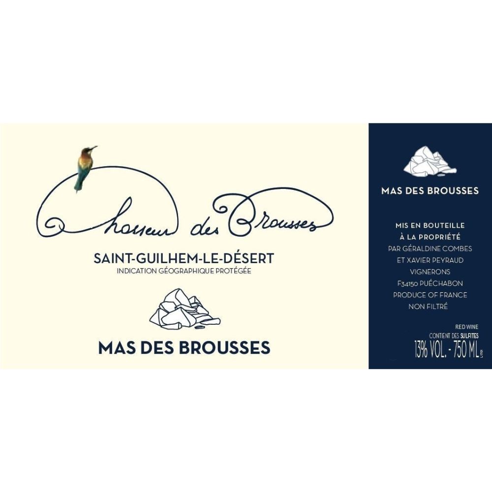 Mas des Brousses Chasseur des Brousses Red Blend 2023 750mL