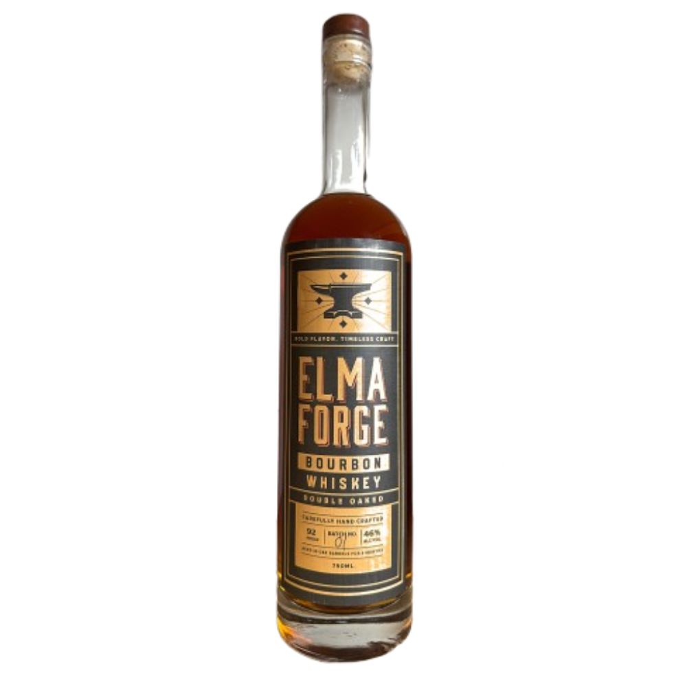 Elma Forge Double Oak Bourbon Whiskey 750mL