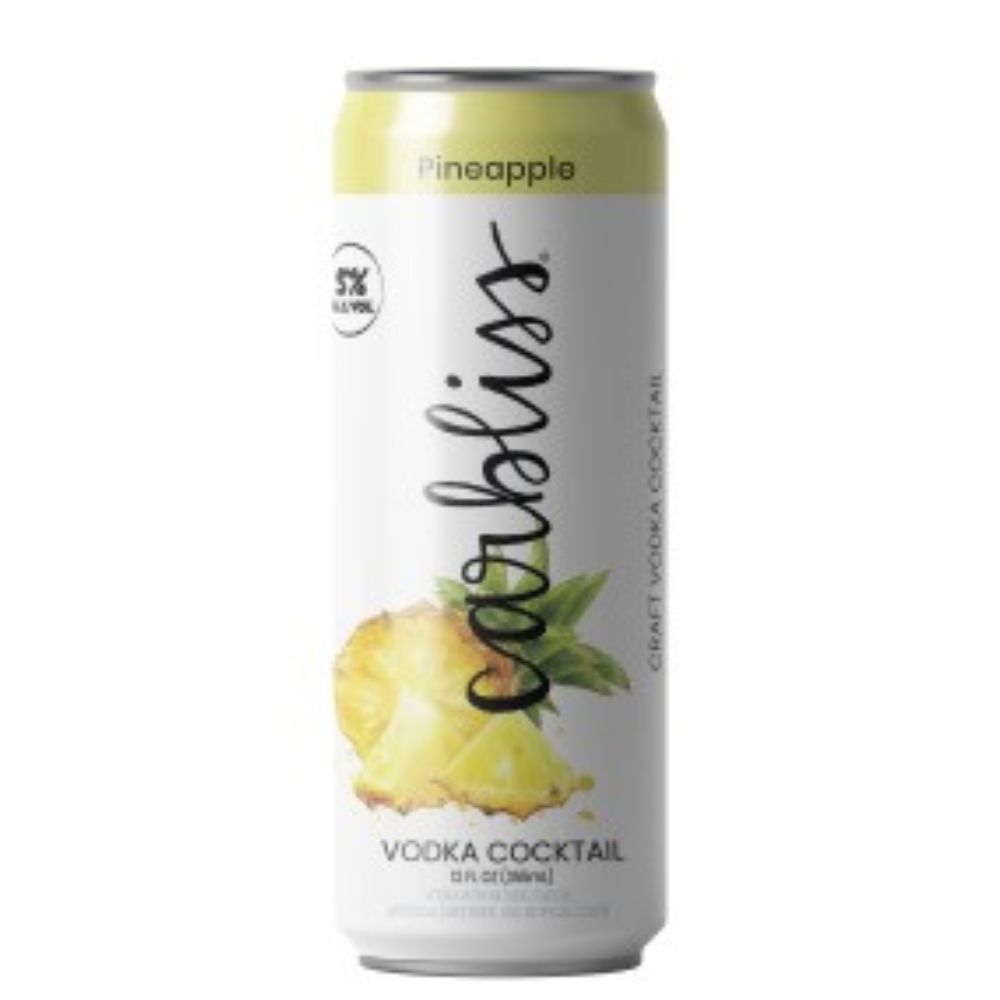 Carbliss Pineapple Vodka Soda 4 Pack