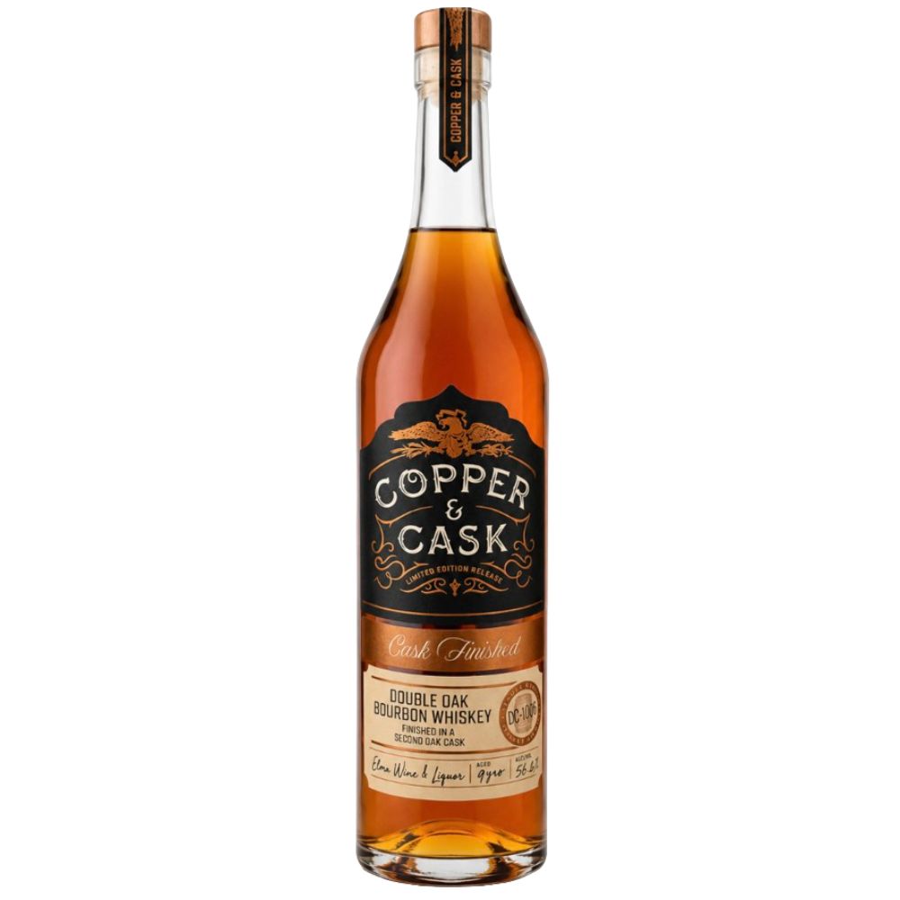 Copper & Cask Double Oak Elma Wine & Liquor Select Bourbon 750mL