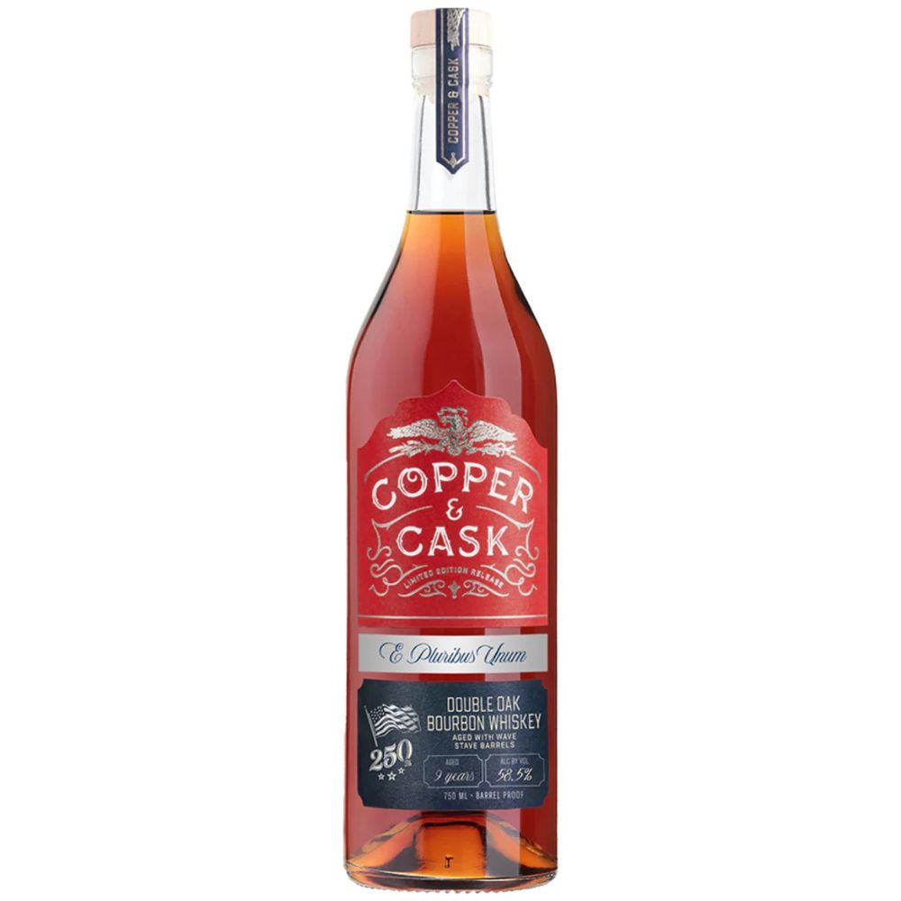 Copper & Cask Wave That Flag 9-Year Double Oak Bourbon Copper & Cask Wave That Flag 9-Year Double Oak Bourbon 750mL