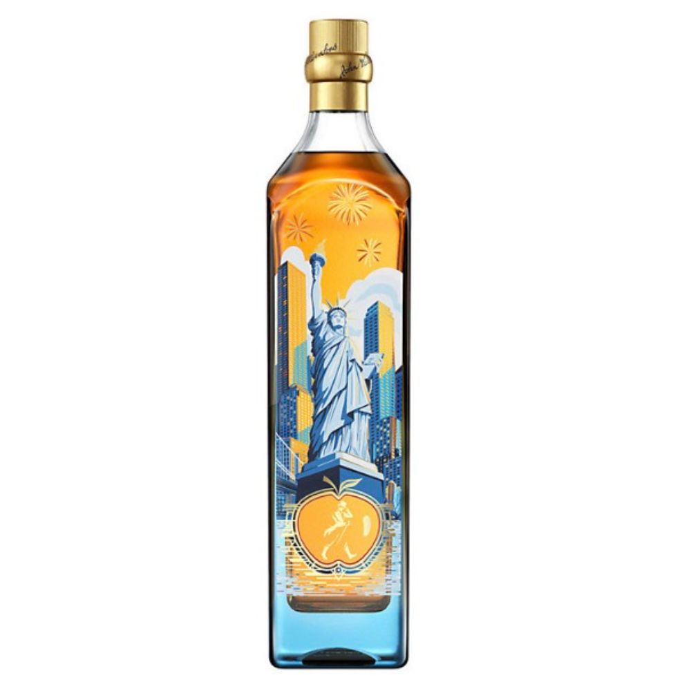 Johnnie Walker Blue Label Blended Scotch Whisky Limited Edition New York Design Johnnie Walker Blue Label Blended Scotch Whisky Limited Edition New York Design 750mL