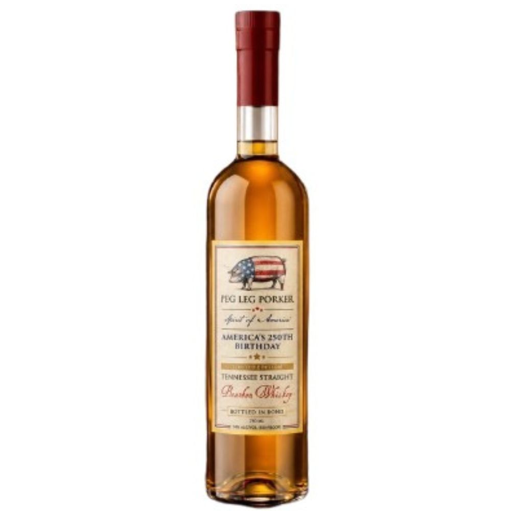 Peg Leg Porker Spirit of America Limited Edition Tennessee Straight Bottled in Bond Bourbon Peg Leg Porker Spirit of America Limited Edition Tennessee Straight Bottled in Bond Bourbon 750mL