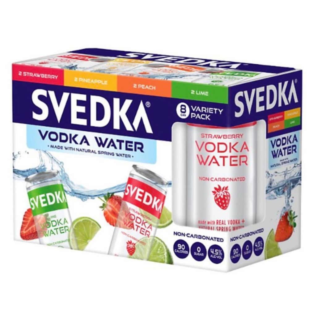 Svedka Vodka Water 8 Pack