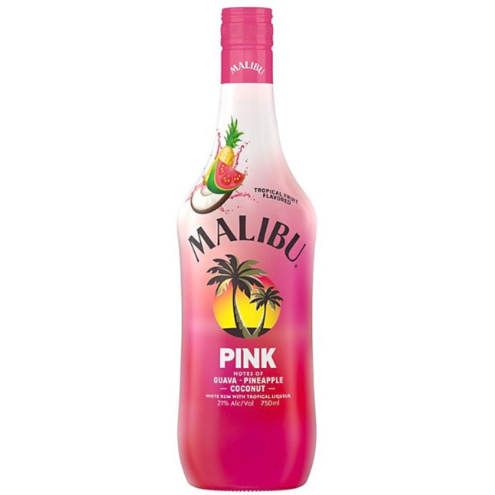 Malibu Pink Rum Malibu Pink Rum 750mL