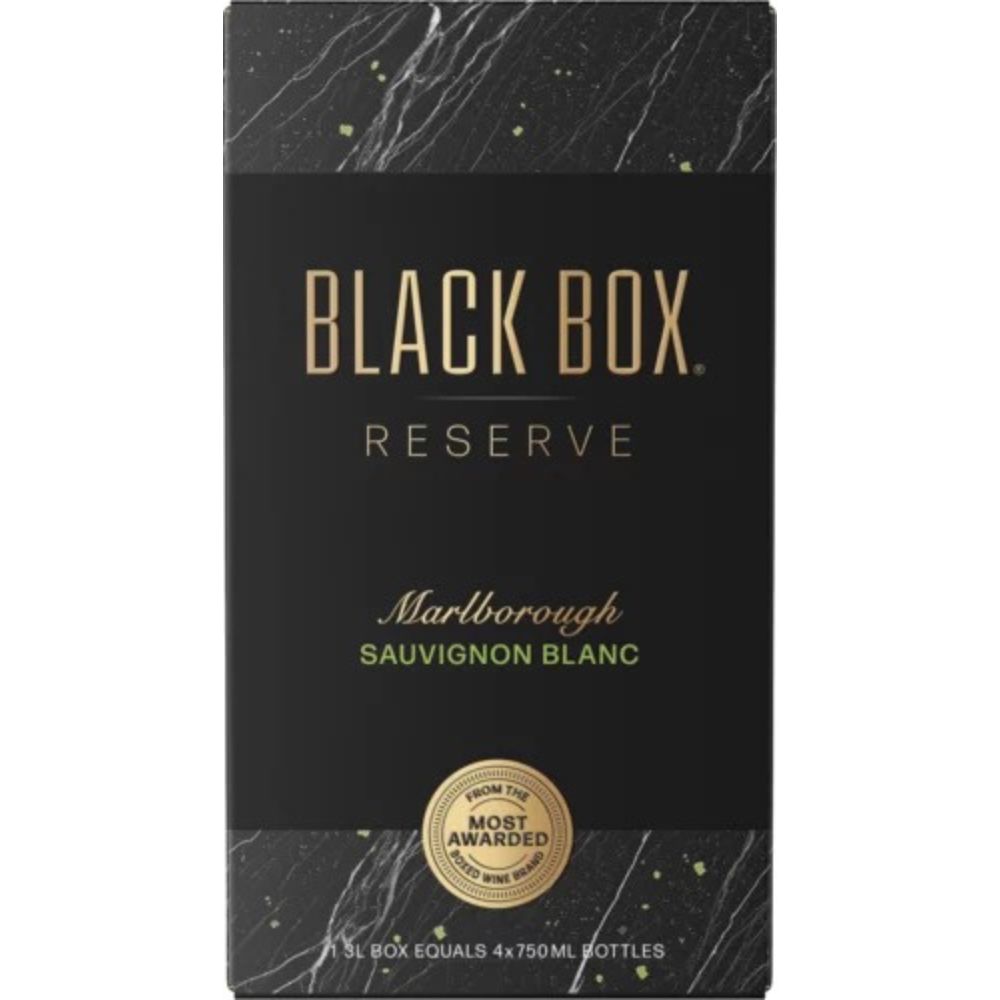 Black Box Reserve Sauvignon Blanc Box Wine Black Box Reserve Sauvignon Blanc Box Wine 3L