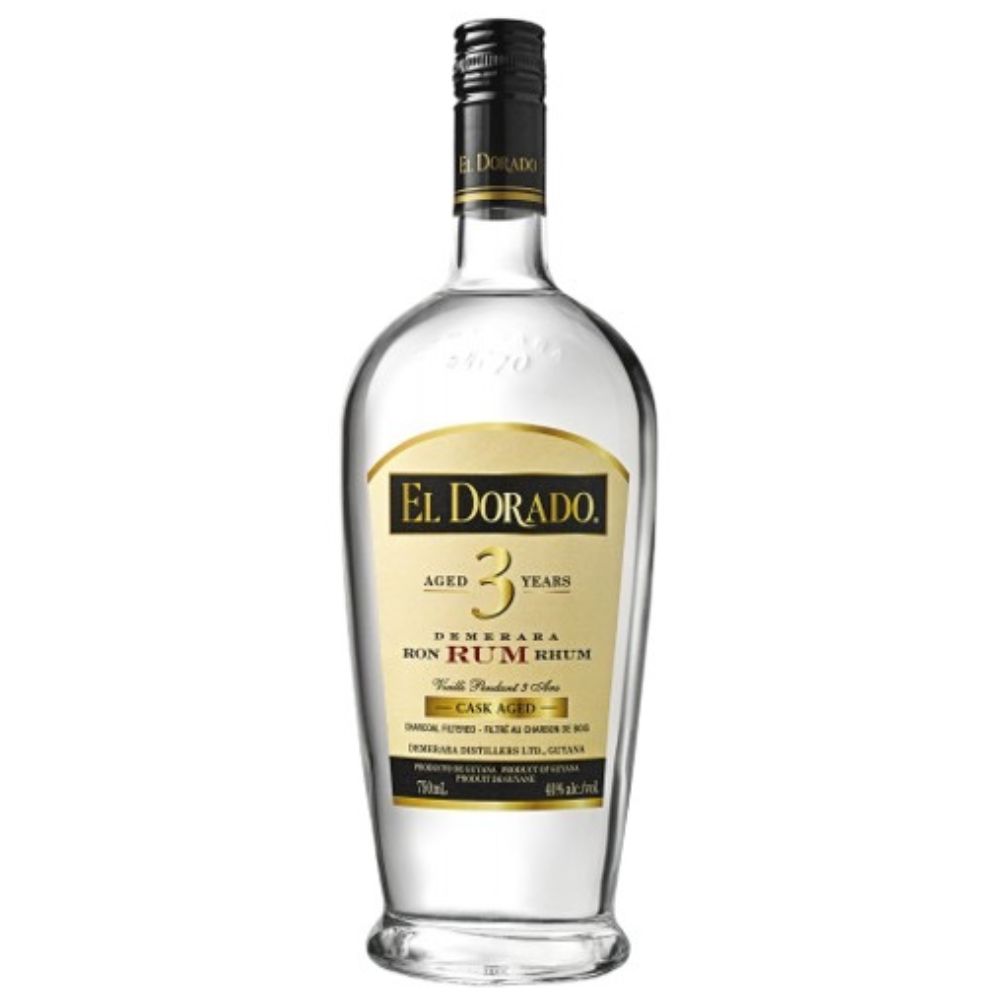 El Dorado Cask Aged 3 Year Old Rum El Dorado Cask Aged 3 Year Old Rum 750mL
