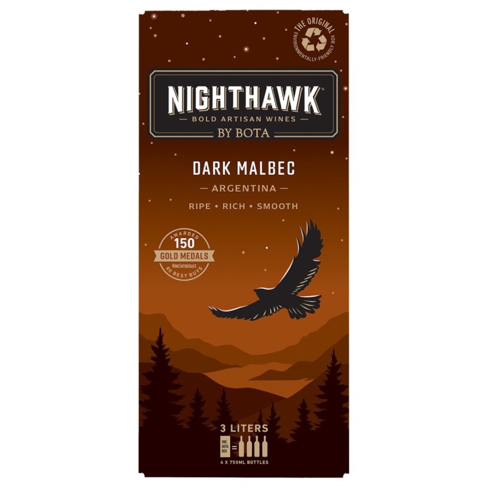 Bota Box Nighthawk Dark Malbec Box Wine