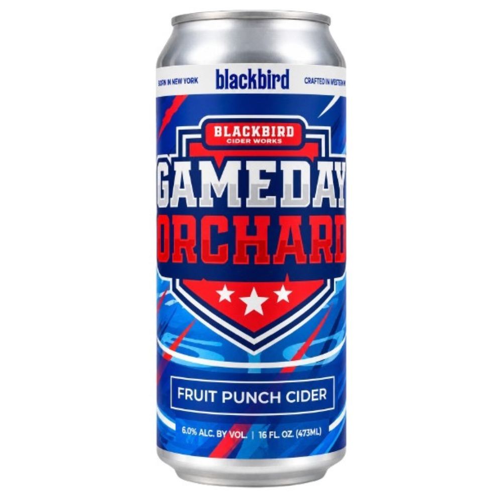 Blackbird Gameday Orchard Fruit Punch Hard Cider 4 Pack