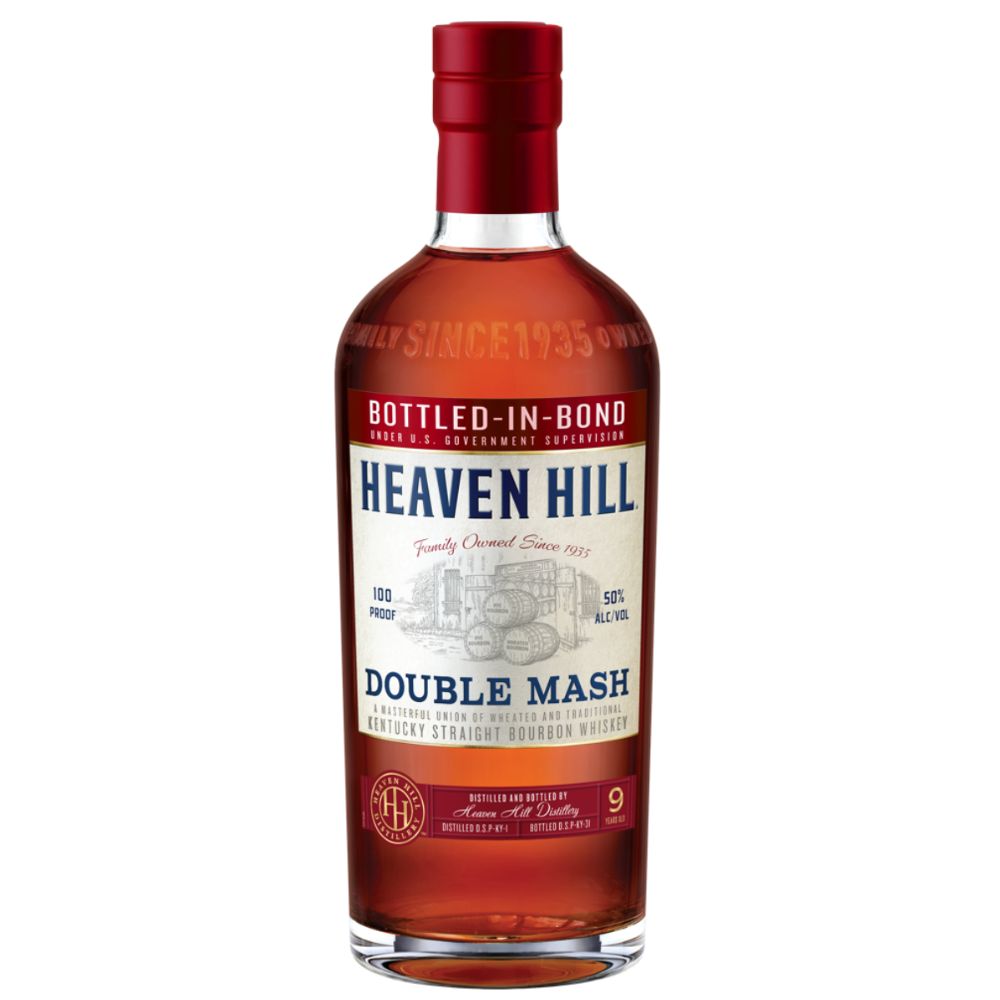 Heaven Hill 9 Year Double Mash Bottled-In-Bond Kentucky Straight Bourbon Whiskey 750mL Heaven Hill 9 Year Double Mash Bottled-In-Bond Kentucky Straight Bourbon Whiskey 750mL